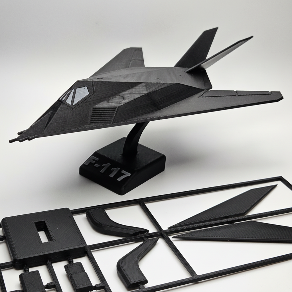 F-117 Nighthawk Build & Play Assembly Toy Kit