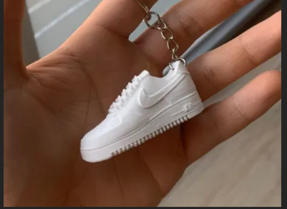 Nike Air Force One Keychain