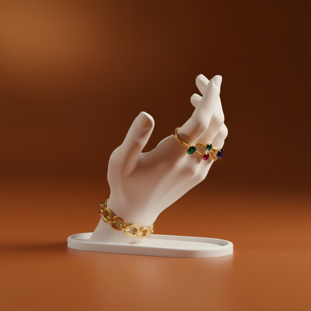 Graceful Hand Jewelry Stand elegant display