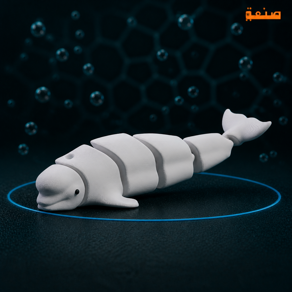 Articulated Beluga whale