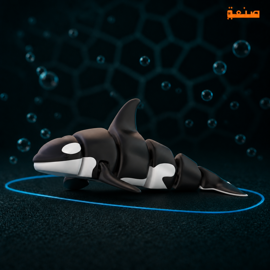 Articulated Orca Whale