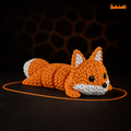Articulated Knitted Fox