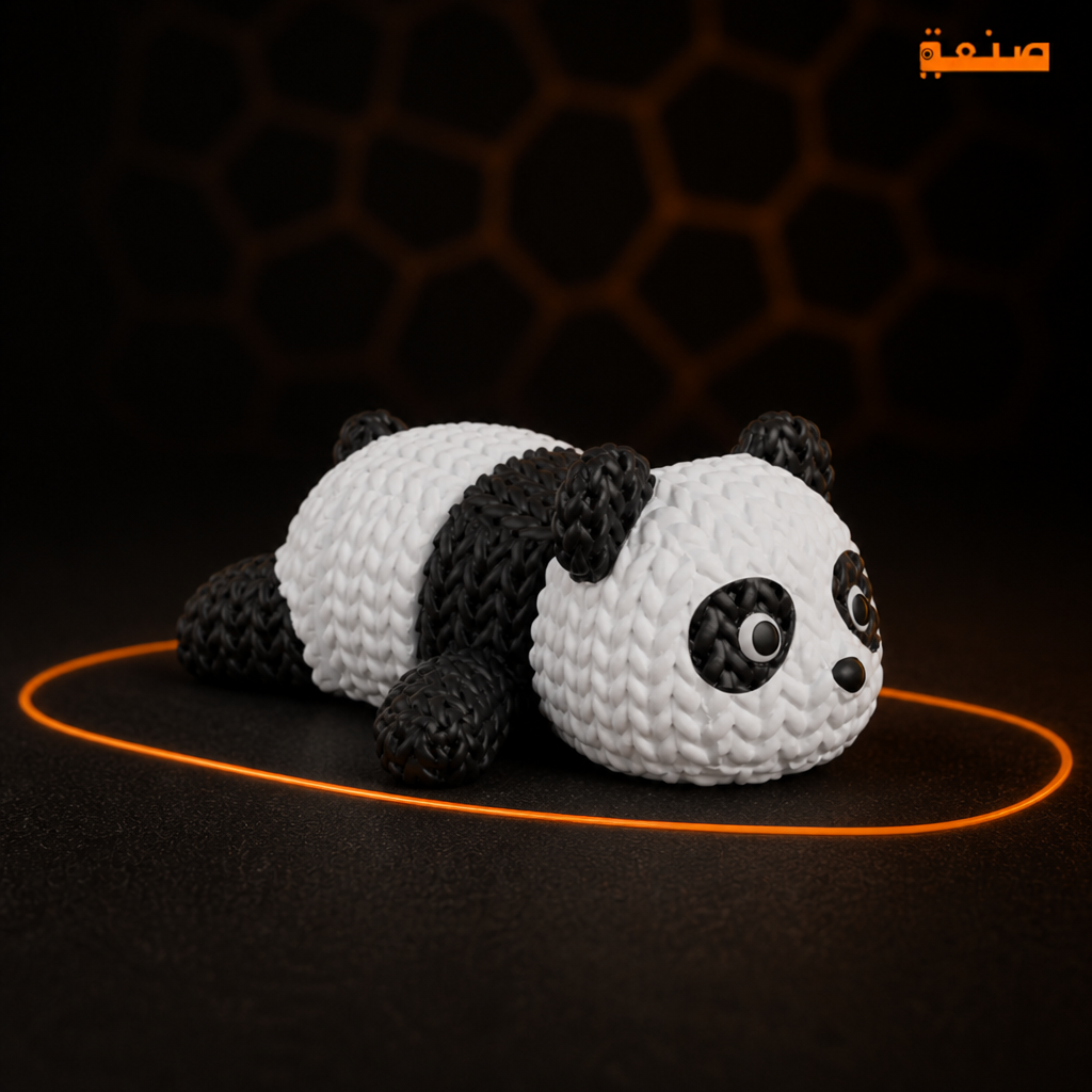 Articulated Knitted Panda